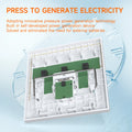 Self-Powered  Wireless Light Switch RF433MHz No Battery Waterproof Wall Panel Remote Control Kinetic Switches  for Home  Schakel