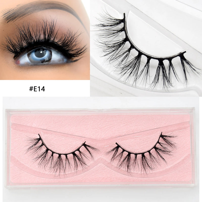 Visofree Mink Lashes 3D Mink Eyelashes 100% Cruelty free Lashes Handmade Reusable Natural Eyelashes Popular False Lashes Makeup