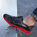 Simple Style Outdoor Work Commute Fishing Kitchen Non-Slip Waterproof Men's Flat-Soled High-Quality Rubber Boots Rain Boots