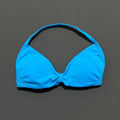 Sports Strappy Bra Yoga Underwear Women Gym Top Running Exercise Backless Bra High Support Active Wear Fitness Workout Halter