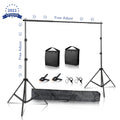 SH Photography Background Backdrop Stand Support Picture Canvas Frame System Kit With Carry Case For Muslin Photo Video Studio