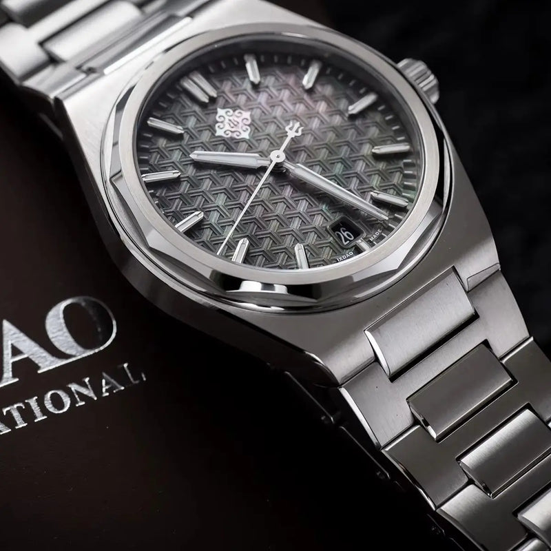 IX&DAO 2026 New 37mm Warrior Men's Automatic Mechanical Watch PT5000 Movement Sapphire Stainless Steel Waterproof 10Bar BGW9