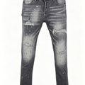 6057 Four Seasons New Men's Wear Washed Ripped Patch | SAMAG