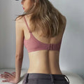 Top New Threaded Non-marking Women's Bra Without Steel Ring Gathering Anti-sagging Women's Underwear Sports Comfortable Bra