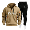 Autumn and Winter Men's casual set, a fashionable outdoor hiking windproof and warm hoodie and pants 2 - View 9 | SAMAG