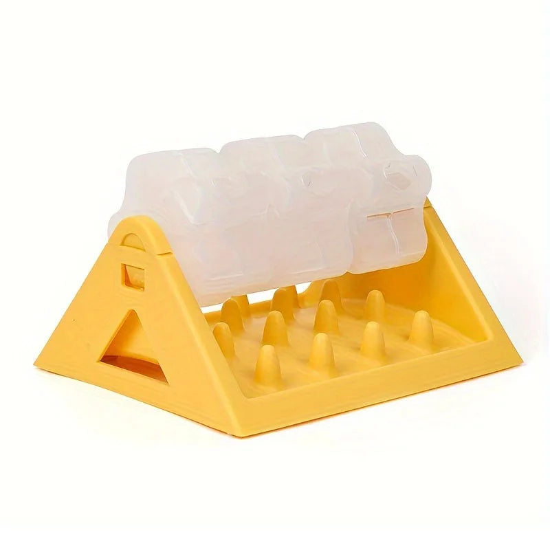 2026 New Cat Dog Pet Puzzle Feeder Snack Slow Food Dispenser Rotating Leaky Food Entertainment Toy Bite Resistant And Detachable