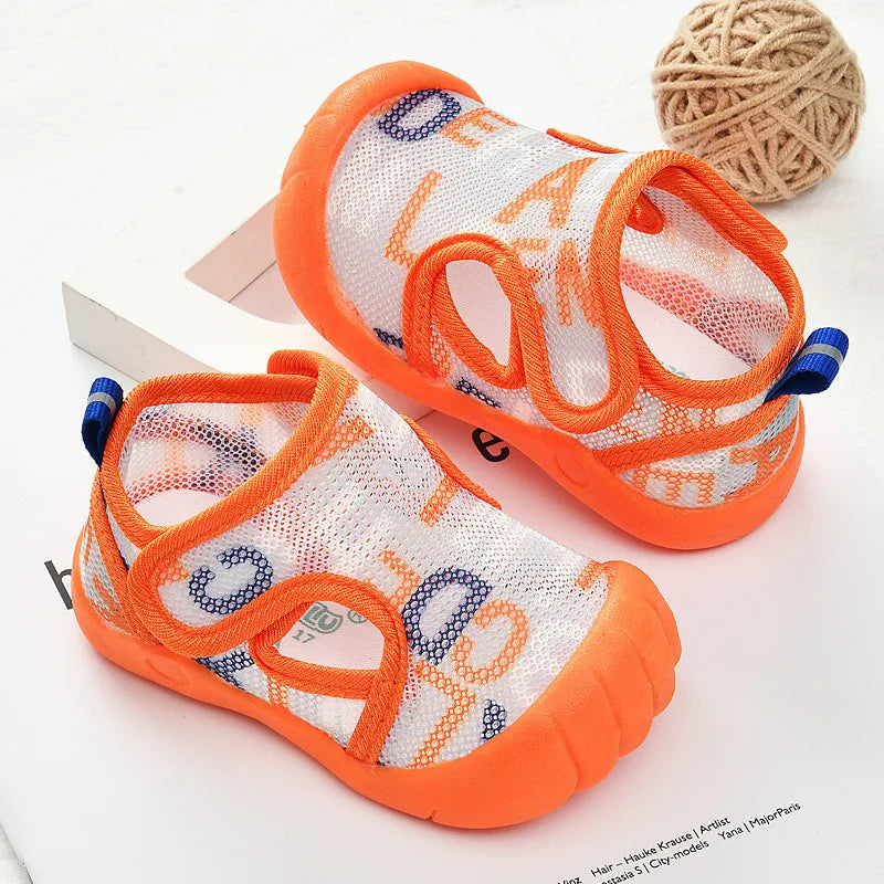 Brand Baby Sandals Summer New 0-3y Baby Walking Shoe Light Gril Sandals Anti Slip Soft Sole Boy Shoe Popular Wholesale Kid Shoes