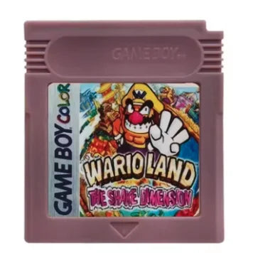 New GBC 16 Bit Game Video Game Cartridge Console16 Bit Game Card Wario Land Donkey Kong Wario Land 2 Yoshi for GBC/GBA Mario