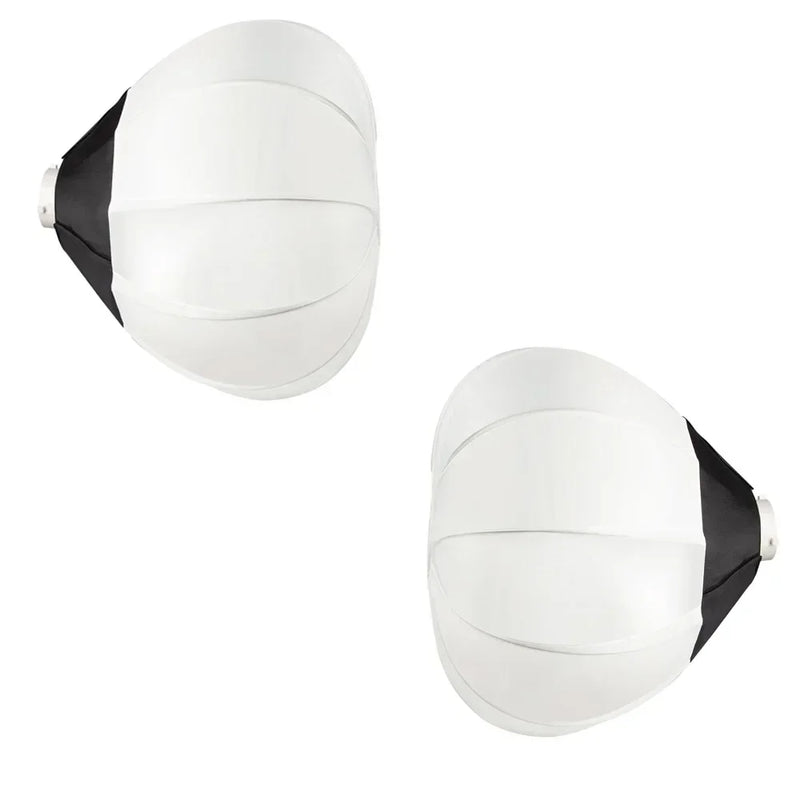 65cm Globe Lantern Softbox Bowens Elinchrom Mount Quick Ball Diffuser Ring Soft Light Modifier for Film-Making Video Shoot Flash