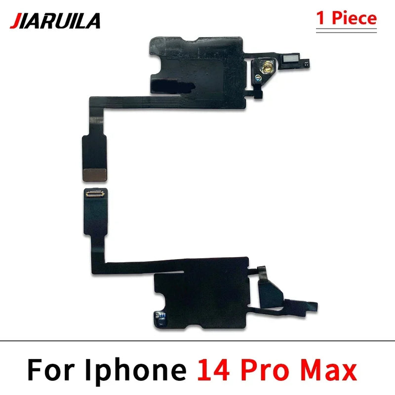 Earpiece Light Sensor Proximity Flex Cable For iPhone 13 14 15 Pro Max Plus Mini with Mic Ear Speaker Ribbon Repair Parts