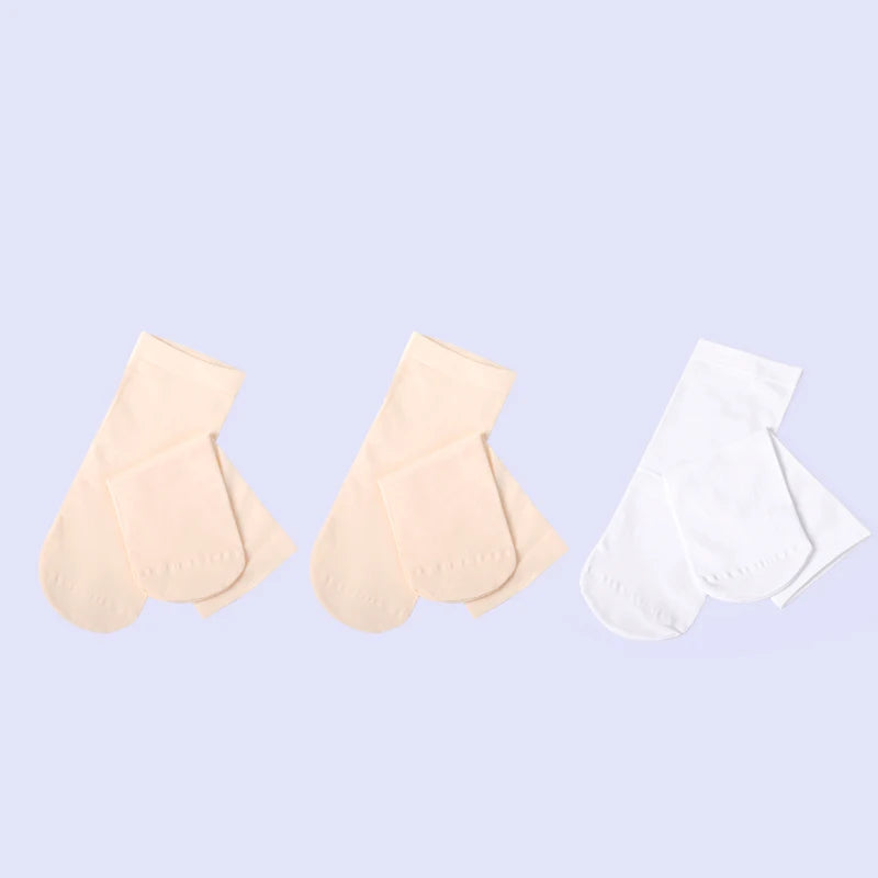 Girls Women Summer Thin Breathable Sport Socks Children Adult Soft Skin Friendly Ballet Dance Short Socks
