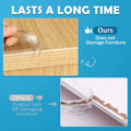 Table Corner Protectors Clear Table Corner Guards Baby Proofing Corner Protector Soft Silicone Furniture Edge Bumper Strip