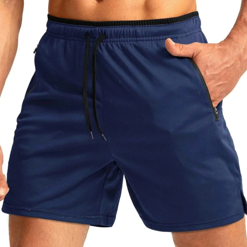 2025 New Solid Football Training Shorts Mens Summer Bottoms Running Basketball Soccer Shorts Boys Tennis Badminton Sports Short