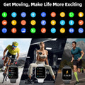 2026 New Smartwatch 1.96 inch Ultra-thin Bluetooth Call Health Monitor IP68 Waterproof 100 Sport Smart Bracelet For  Android iOS