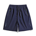 Men's Quick Dry Running Shorts with Drawstring and Zip Pockets - Ideal for Athletic Workouts and Gym - View 6 | SAMAG