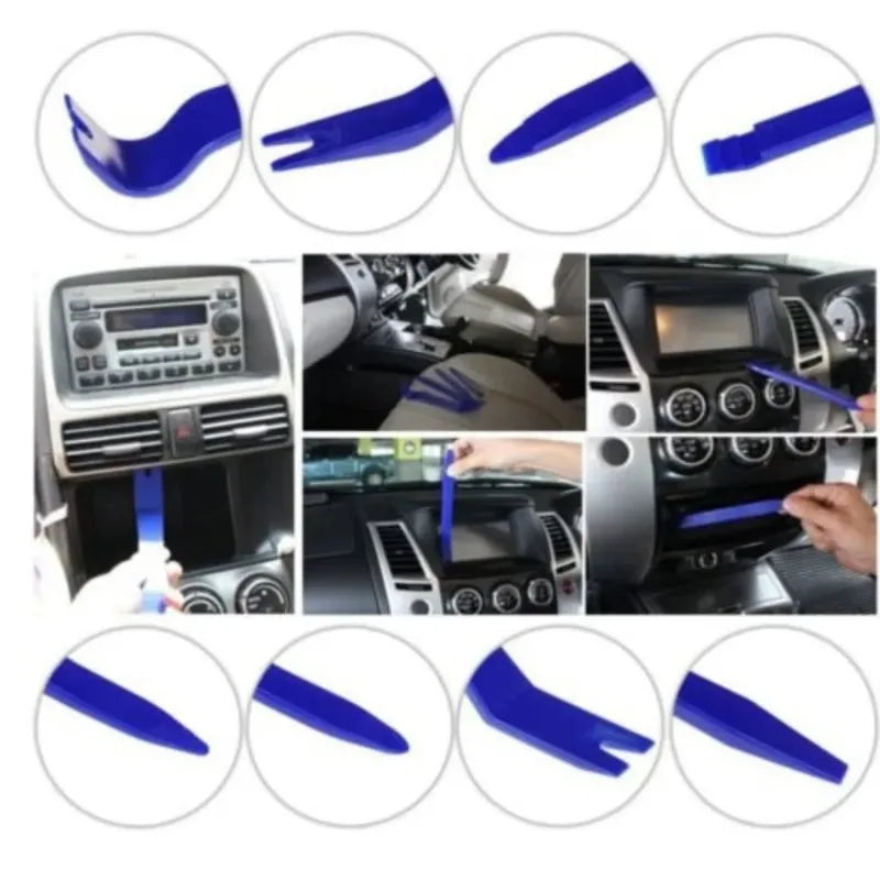 Car Hand Tool Set Disassembly Tool Kit Stereo Repair DVD Repair Tool Dashboard Removal Tool Interior Plastic Trim Panel Car