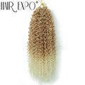 14"Curly Passion Twist Crochet Hair Synthetic Yanky Twist Braiding Hair Extensions Pre-twisted Pre-Looped Senegalese Twist Hair