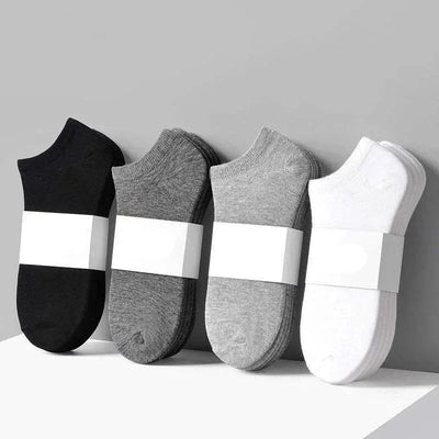 Pairs Women/Men Socks Breathable Sports Solid Color Boat | SAMAG