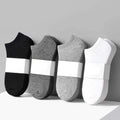 Pairs Women/Men Socks Breathable Sports Solid Color Boat | SAMAG