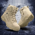2024 Fashion Men's Desert Combat Boots Outdoor Leather Hiking Shoes Men Hunting Work Safty Boots Men's Short Boots ankle boots