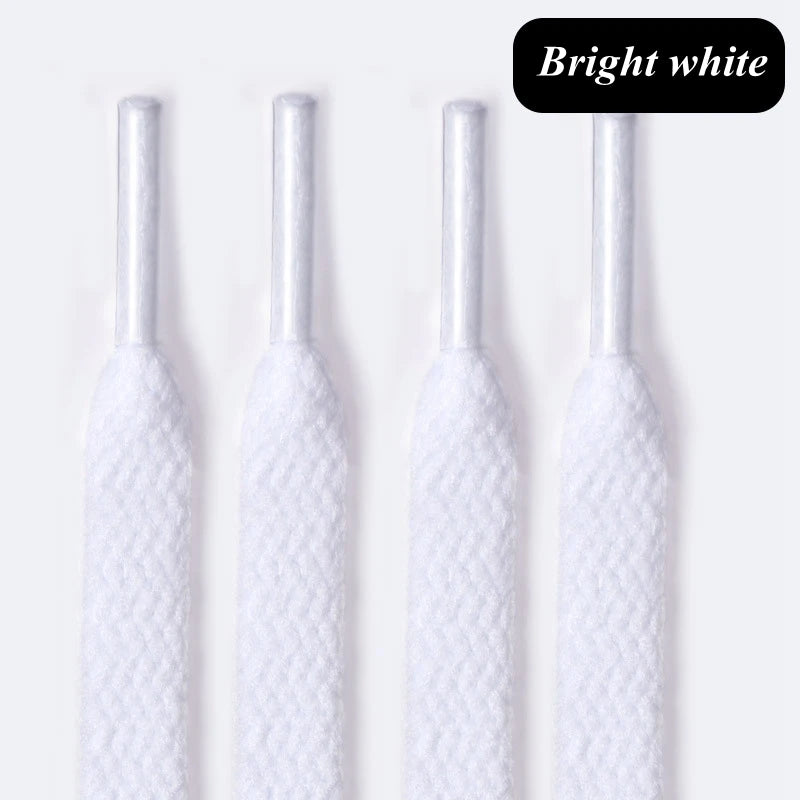 Classic Casual Thicken Shoelaces Athletic String 8MM Flat Shoe Laces Sport Leisure Women Sneaker Shoelaces AJ/AF1 Accessories