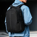 Tigernu Vacuum Backpacks Compression Travel Backpacks 15.6-17 Laptop Backpack Men TSA Anti Theft Backpacks Expandable Schoolbag