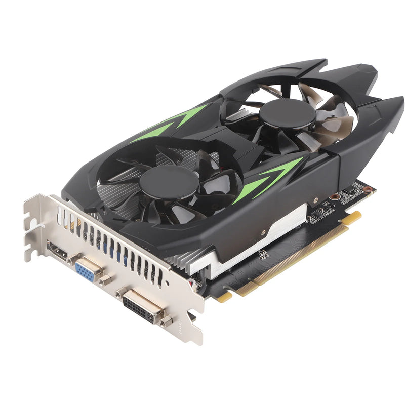 4G Gaming Memory Card GTX1050TI Graphics Card GTX1050TI Graphics Card with Cooling Dual Fans Desktop PC HD 4G Gaming Memory Card
