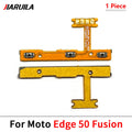 New For Motorola Moto Edge 20 30 40 50 Pro Lite Ultra Neo Fusion Plus Volume Button Power Switch On Off Button Flex Cable