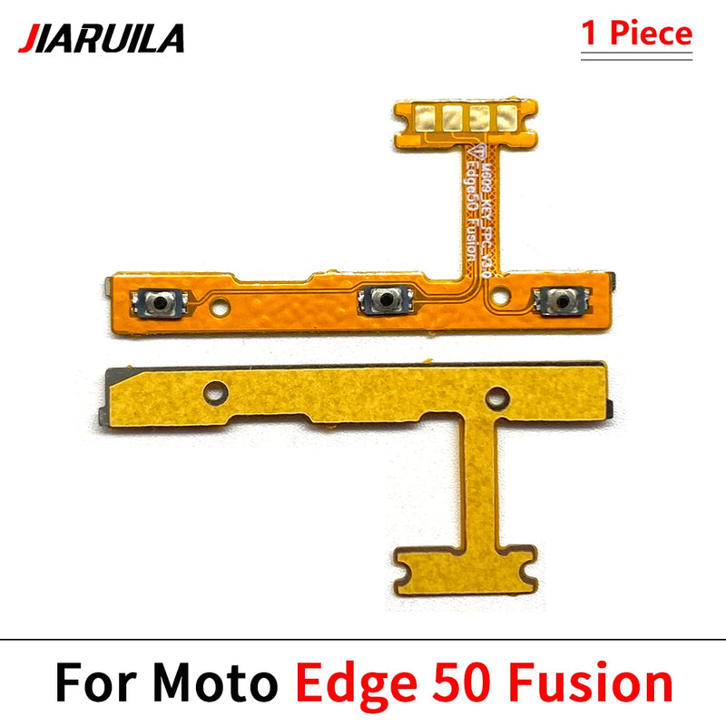 New For Motorola Moto Edge 20 30 40 50 Pro Lite Ultra Neo Fusion Plus Volume Button Power Switch On Off Button Flex Cable