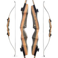 62" Takedown Wood Recurve Bow Real Shooting Archery | SAMAG