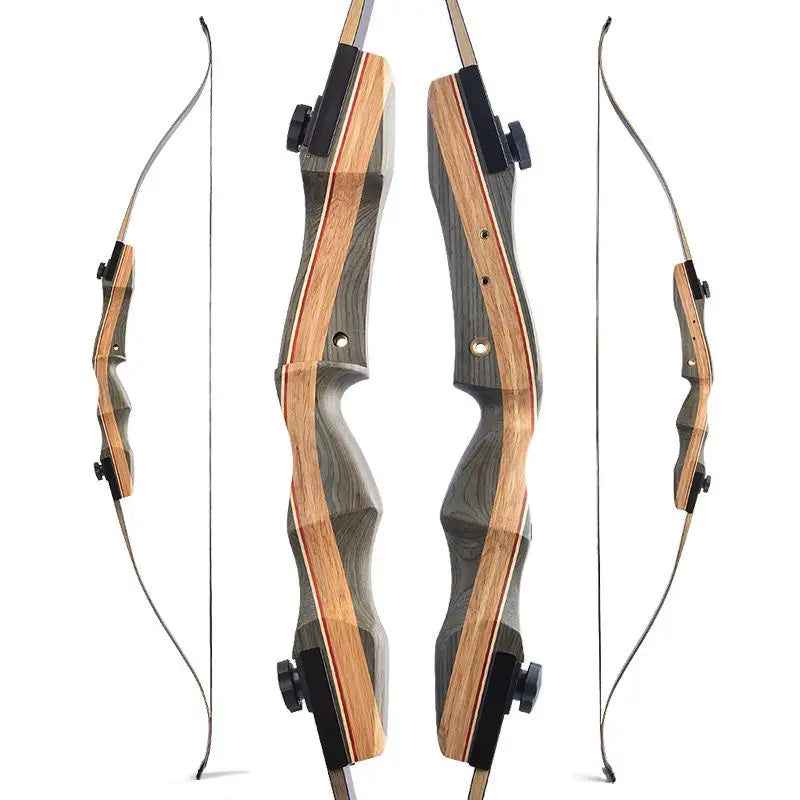 62" Takedown Wood Recurve Bow Real Shooting Archery | SAMAG