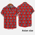 Hawaiian Men Shirts 3D Print Cartoon Cute Duck Printing | SAMAG