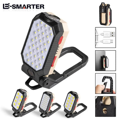 ESMARTER COB Portable Work Light USB Rechargeable | SAMAG