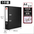 Lever Arch File A4 Folder Perforated Loose-leaf Folder Loose-leaf Book Data Book Double Hole Thickened Binders Desktop Organizer