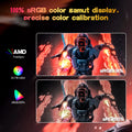 Gawfolk 27 inch Curved Gaming Monitor,180Hz PC Monitor Full HD 1080P, Frameless 1800R Computer Display with FreeSync & Eye-Care