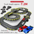 Electric Rail Car 1:43 Double Remote Control Racing Track Toy Automatic Racing Electric Track Children Christmas Gift