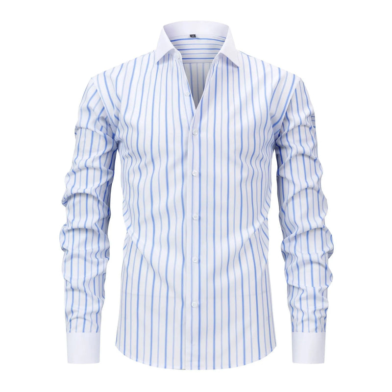 Summer Best-selling Men's Long-sleeve Button-down Shirt | SAMAG
