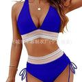 Women's Sleeveless High Waist Halter Neck Bikini | SAMAG