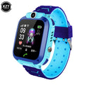 NEW Q12 Waterproof Children's Smart Watch Sim Card LBS Location Tracker Voice Chat Flashlight Children's Smart Phone Watch reloj