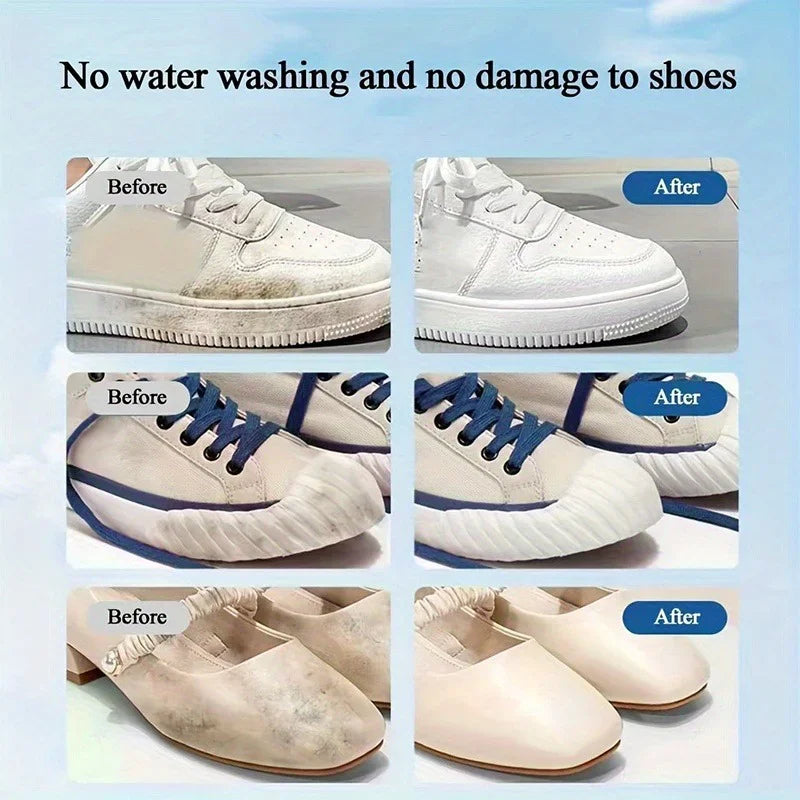 Fasilawei Multi-Use Shoe Furniture Polish - Synthetic White Sneaker Care & Repair Restoration Cream