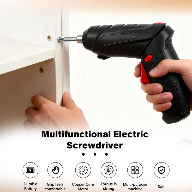 3/47pcs Electric Drill Cordless Screwdriver Tools Set 3.6v Power 300mAh Lithium Battery For PC computer - View 2 | SAMAG