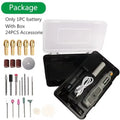 10W USB Mini Wireless Drill Set Cordless Rotary Tool Dremel DIY Engraving Pen Electric 3 Speed 9000r - View 8 | SAMAG
