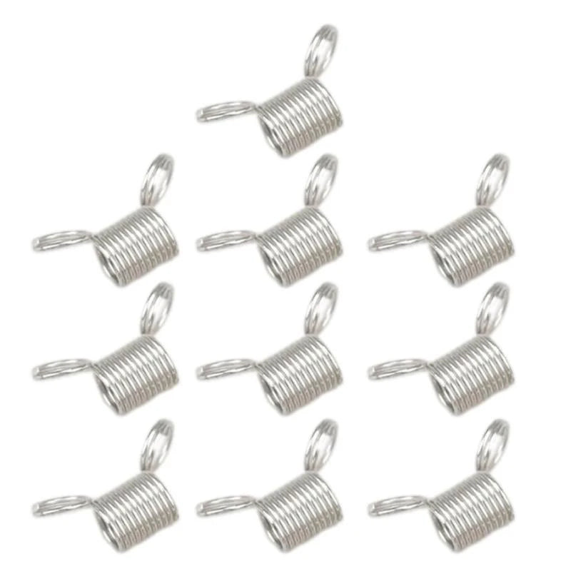 10 Pcs Stainless Steel Bead Stop Creative Bead Wire Ends Jewelry Beading Stringing Wire Tools for Jewelry Making