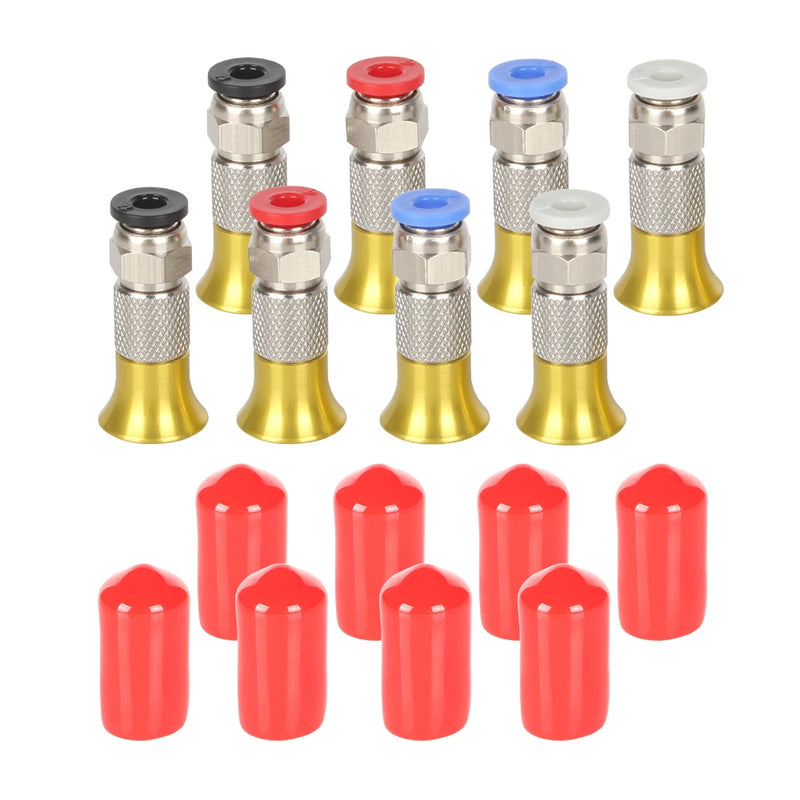 3D printer parts PC4-M6 Pneumatic Straight Connector Part Bore 4mm PTFE Tube Filament M6 Feed Fitting Coupler Filament Dryer Box