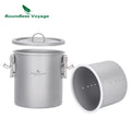 Boundless Voyage Titanium Rice Cooker Pot Ultralight | SAMAG