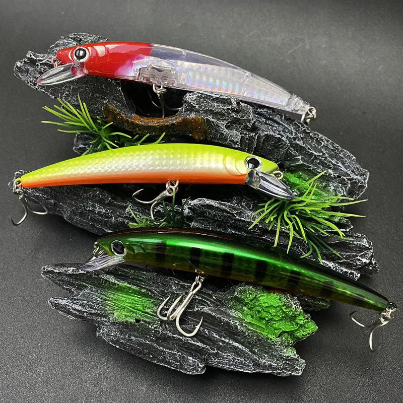 110MM 14G Minnow Fishing Lures 3D Crystal Floating - View 4 | SAMAG