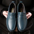 Genuine Leather Men's Casual Shoes Classics Business Dress Shoes Moccasins Slip on Loafers Driving Shoes for Men Flat Shoe