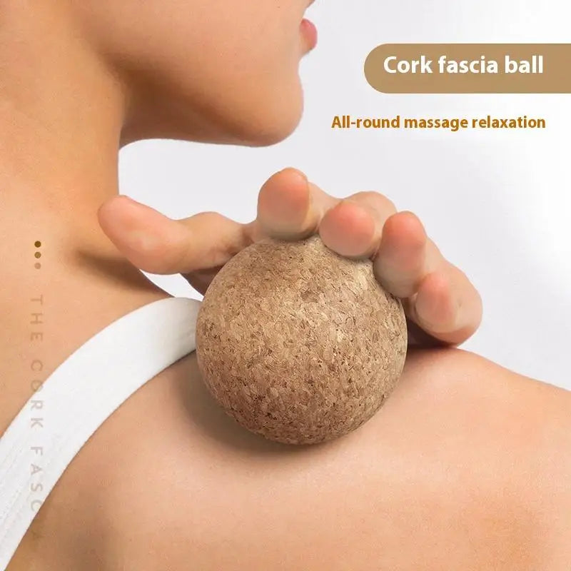 New Cork Massage Ball Back Massage Foot Massager Yoga Ball Tension Release Therapy Myofascial Ball Relax Muscles Trigger Point