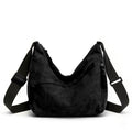 Retro Large Capacity Hobo Bag for Women Casual Soft Shoulder Bag Minimalist Underarm Handbag Adjustable Strap Commuter Tote