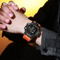 SANDA 6229 Men Outdoor Sports Watch Waterproof Analog Digital Show Multifunction Big Dial Electronic Wristwatch style Male Cloc